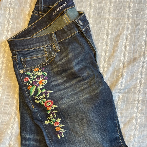 Driftwood Embroidered Jeans - Picture 6 of 14